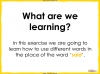 Words Instead of Said - KS3 Teaching Resources (slide 2/21)